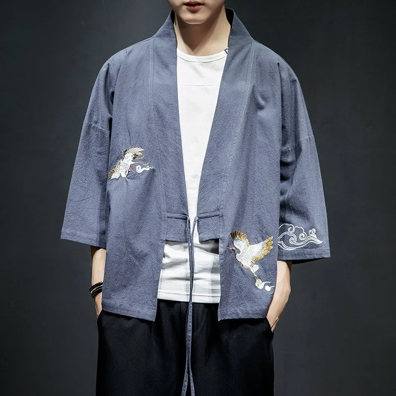 Japan Thailand Traditional Dragon Cardigan Men Aodai Loose Blouse Japanese Kimono Linen Robes Yukata Vietmam Coats Asian Clothes
Japan Thailand Traditional Dragon Cardigan Men Aodai Loose Blouse Japanese Kimono Linen Robes Yukata Vietmam Coats Asian Clothes
