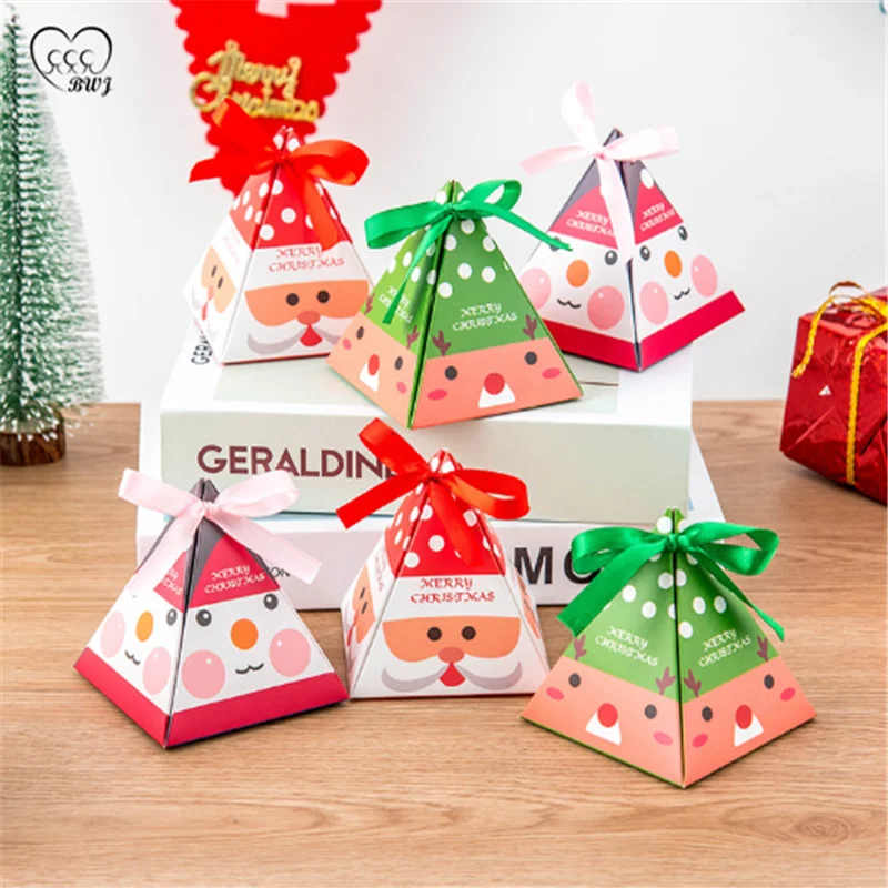 New Creative Christmas Candy Box Cookie Chocolate Packaging Box Folding Wedding Party Birthday Baking Triangle Paper Box
New Creative Christmas Candy Box Cookie Chocolate Packaging Box Folding Wedding Party Birthday Baking Triangle Paper Box