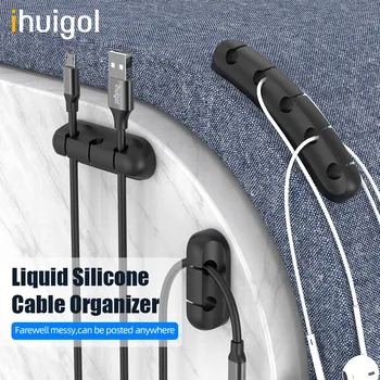 ihuigol Cable Organizer For Earphone Headset Mouse Cable Storage Management Clips Silicone Wire Winder Holder In Home Office Car
ihuigol Cable Organizer For Earphone Headset Mouse Cable Storage Management Clips Silicone Wire Winder Holder In Home Office Car