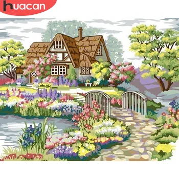 HUACAN Oil Painting By Numbers House Scenery Coloring By Numbers Village Landscape Paint Canvas Picture HandPainted Home Decor
HUACAN Oil Painting By Numbers House Scenery Coloring By Numbers Village Landscape Paint Canvas Picture HandPainted Home Decor