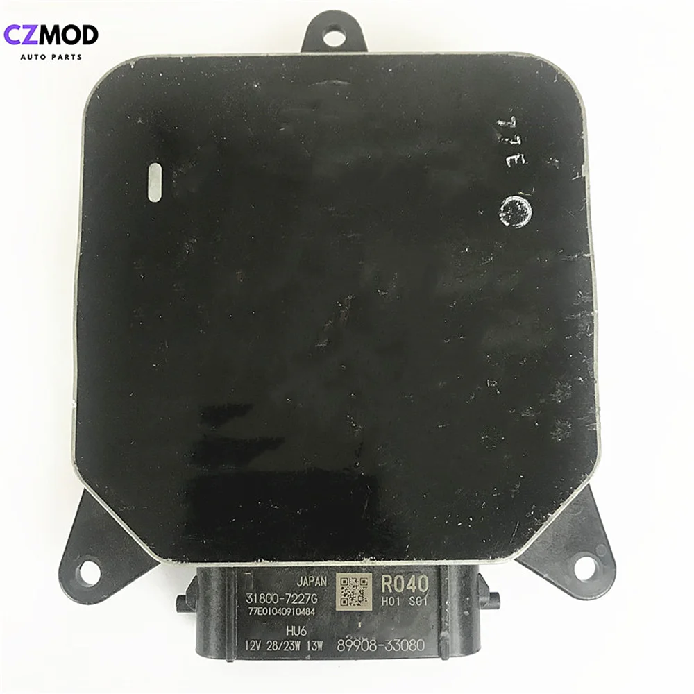 CZMOD Original 89908-33080 R040 12V Headlight LED Driver Module Control unit computer 31800-7227G 89908 33080 Car accessories
CZMOD Original 89908-33080 R040 12V Headlight LED Driver Module Control unit computer 31800-7227G 89908 33080 Car accessories