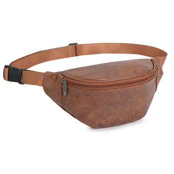 PU Leather Waist Bag for Men and Women Running Mobile Phone Bag Multi-function Waterproof Chest Bag Fitness Equipment Waist Bag
PU Leather Waist Bag for Men and Women Running Mobile Phone Bag Multi-function Waterproof Chest Bag Fitness Equipment Waist Bag