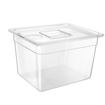 Container with Lid 11 L Water Tank Bath for Circulator Sous Vide Culinary Immersion Slow Cooker
Container with Lid 11 L Water Tank Bath for Circulator Sous Vide Culinary Immersion Slow Cooker