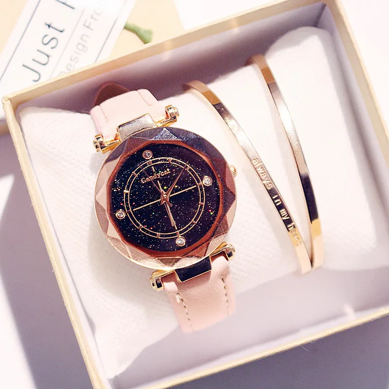Top Brand Star Watch For Women Rose Gold Leather Starry Sky Quartz Wristwatch Gradient Ladies Wrist Watches relogio feminino
Top Brand Star Watch For Women Rose Gold Leather Starry Sky Quartz Wristwatch Gradient Ladies Wrist Watches relogio feminino