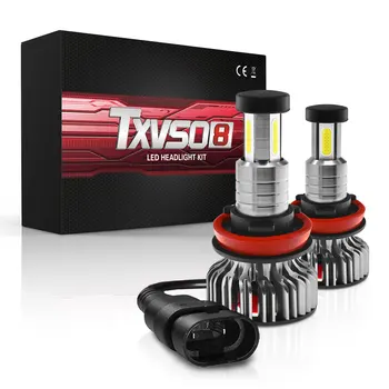 Conversion LED Headlight Waterproof 30000LM 360 Degrees 1 Pair TXVSO8 X3 H8/H9/H11 Error Free
Conversion LED Headlight Waterproof 30000LM 360 Degrees 1 Pair TXVSO8 X3 H8/H9/H11 Error Free