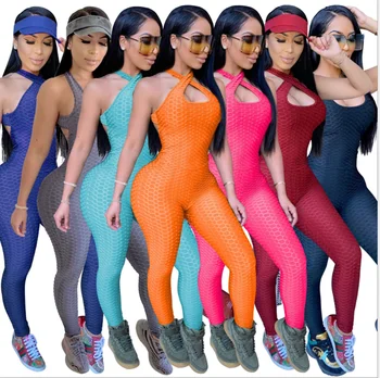 Women Sports Jumpsuits Backless Sporting Jumpsuit High Elasticity Solid Pattern Bodysuit Skinny Ladies Outdoor Wears
Women Sports Jumpsuits Backless Sporting Jumpsuit High Elasticity Solid Pattern Bodysuit Skinny Ladies Outdoor Wears