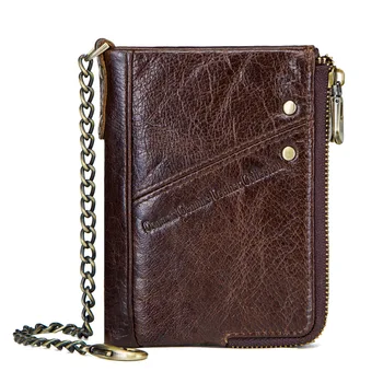 R48 Men Wallet Genuine Leather Zipper Design Female Short Rfid Purse With ID Card Holder Coin Pockets Mini Wallet
R48 Men Wallet Genuine Leather Zipper Design Female Short Rfid Purse With ID Card Holder Coin Pockets Mini Wallet