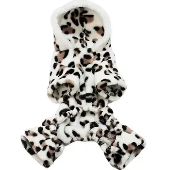 2020 New Soft Flannel Dog Winter Clothes Pet Dog Dress Pattern Leopard Coat For Small Middle Dog 
2020 New Soft Flannel Dog Winter Clothes Pet Dog Dress Pattern Leopard Coat For Small Middle Dog