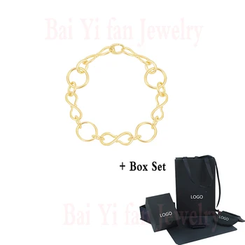 2020 Fashion Moroccan Jewelry New Infinity Symbol Chain Bracelet Gold Exquisite Infinity Symbol Decoration Female Jewelry Gift
2020 Fashion Moroccan Jewelry New Infinity Symbol Chain Bracelet Gold Exquisite Infinity Symbol Decoration Female Jewelry Gift
