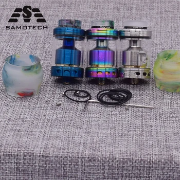 Newest Manta RTA Resin Version 4.5ml Tank 24mm RTA w/ Resign 810 Drip Tip & Dual Coil Build Deck Vape Tank Vs kylin m
Newest Manta RTA Resin Version 4.5ml Tank 24mm RTA w/ Resign 810 Drip Tip & Dual Coil Build Deck Vape Tank Vs kylin m