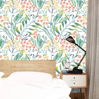 3mx45cm Watercolor Forest Floral Peel and Stick Wallpaper Removable White/Green/Pink Vinyl Self Adhesive Wallpaper Decorate
3mx45cm Watercolor Forest Floral Peel and Stick Wallpaper Removable White/Green/Pink Vinyl Self Adhesive Wallpaper Decorate