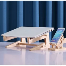 Wood Universal Laptop Stand Cooling Bracket for Notebook Macbook Pro Air IPad Pro Detachable Wooden Holder Mount
Wood Universal Laptop Stand Cooling Bracket for Notebook Macbook Pro Air IPad Pro Detachable Wooden Holder Mount