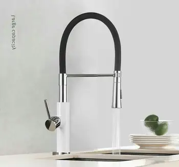 NEW 3 COLOR chrome finish Brass HOT and COLD water Kitchen Faucet Swivel Spout basin sink Mixer taps H7770
NEW 3 COLOR chrome finish Brass HOT and COLD water Kitchen Faucet Swivel Spout basin sink Mixer taps H7770