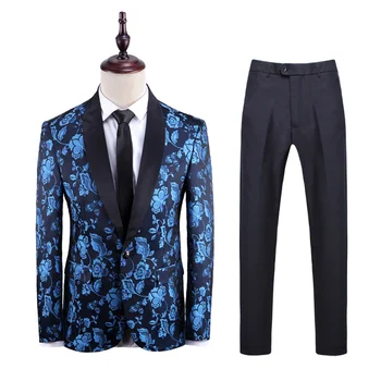 (Jacket +Pants) 2019 autumn new style High quality Man fashion casual business suits Men's Embroidery suits wedding dress suit
(Jacket +Pants) 2019 autumn new style High quality Man fashion casual business suits Men's Embroidery suits wedding dress suit