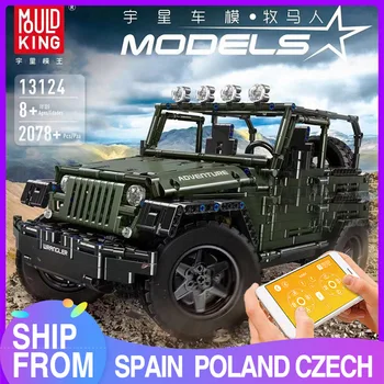 Create Technic Series RC Jeeps Wrangler Adventure Off-road vehicle Model Building Block Bricks Kid Educational Toys Gifts
Create Technic Series RC Jeeps Wrangler Adventure Off-road vehicle Model Building Block Bricks Kid Educational Toys Gifts