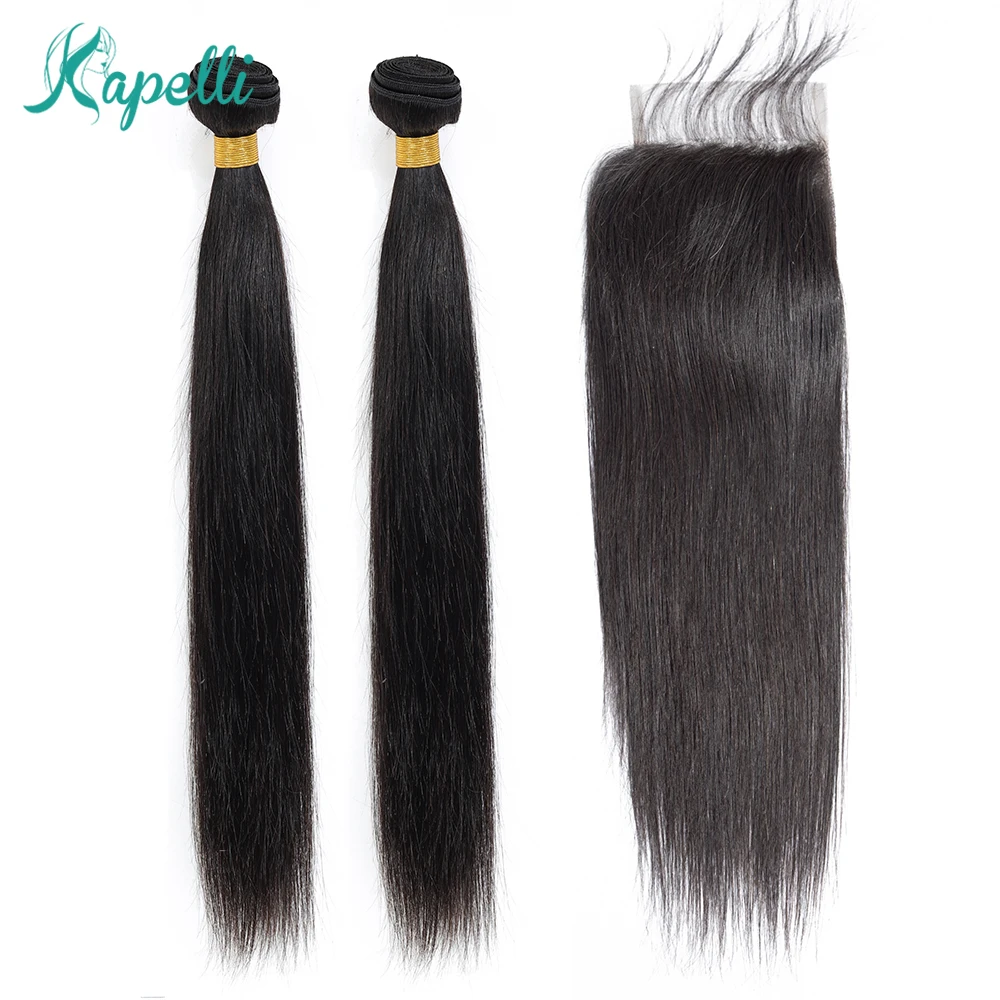 Ombre Straight Bundles with Closure T4/30 Natural Color Brazilian Hair Weave 2 Bundles With Lace Closure Can Make To Wig NonRemy
Ombre Straight Bundles with Closure T4/30 Natural Color Brazilian Hair Weave 2 Bundles With Lace Closure Can Make To Wig NonRemy