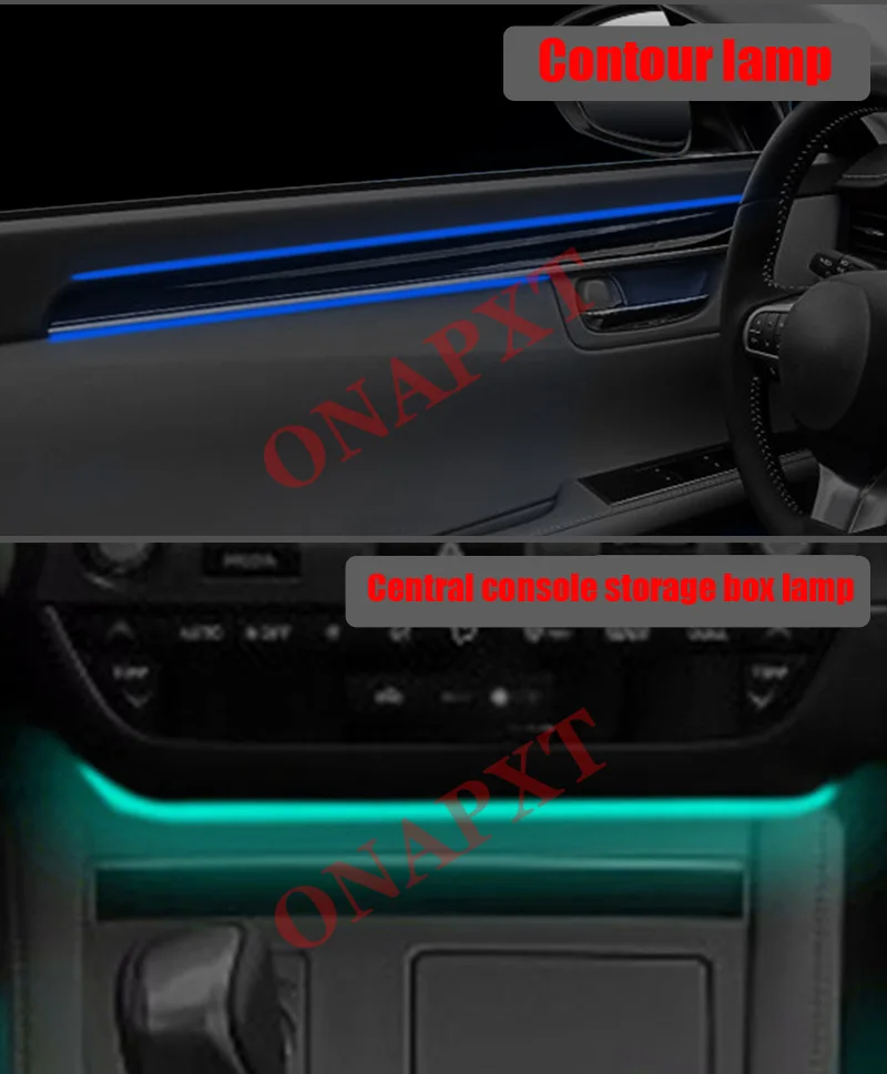 Car Ambient Light Set Decorative 64-Color illuminated Atmosphere Lamp LED Strip For Lexus ES 2013-2017 Steering Wheel Control
Car Ambient Light Set Decorative 64-Color illuminated Atmosphere Lamp LED Strip For Lexus ES 2013-2017 Steering Wheel Control