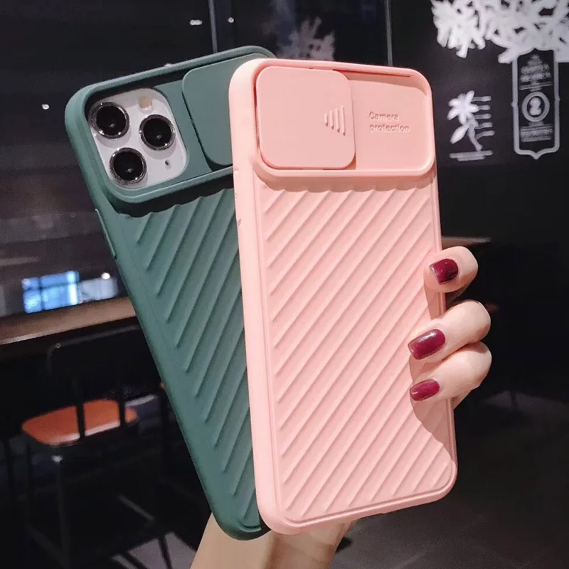 Зеленый сплошной цвет объектив камеры защитный чехол для телефона IPhone 11 Pro Max 7 8plus