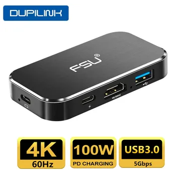 Type C to HDMI 4K/60Hz USB C HUB USB 3.0 HDMI Adapter Dock for MacBook Pro Samsung Dex S20 Accessories USB-C Type C 3.1 Splitter
Type C to HDMI 4K/60Hz USB C HUB USB 3.0 HDMI Adapter Dock for MacBook Pro Samsung Dex S20 Accessories USB-C Type C 3.1 Splitter