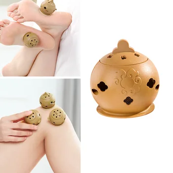2 Pcs Body Moxibustion Box Moxibustion Massage Treatment Pot Health Care Tool Without Moxa Cone (Khaki)
2 Pcs Body Moxibustion Box Moxibustion Massage Treatment Pot Health Care Tool Without Moxa Cone (Khaki)