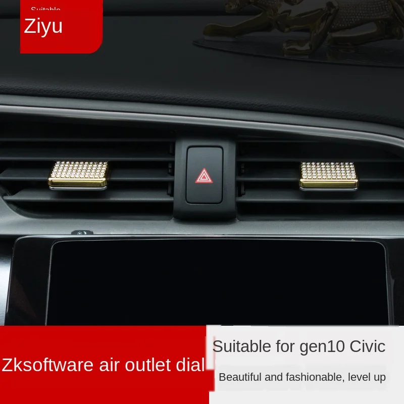 Applicable to Civic 10 Th Generation for Retrofitting Center Console Air Conditioning Outlet Decorative Stickers 10 Th Generatio
Applicable to Civic 10 Th Generation for Retrofitting Center Console Air Conditioning Outlet Decorative Stickers 10 Th Generatio