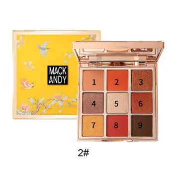 9 Colors/Set Chinese Style Non-Fade Waterproof Diamond Eye Makeup Powder Eyeshadow Shiny Eye Shadow Palette Makeup Tools
9 Colors/Set Chinese Style Non-Fade Waterproof Diamond Eye Makeup Powder Eyeshadow Shiny Eye Shadow Palette Makeup Tools
