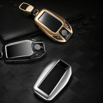 Aluminum Alloy Car LED Display Key Case Cover for BMW 5 7 Series G11 G12 G30 G31 G32 X3 G01 X4 G02 X5 G05 X7 G07 I8 
Aluminum Alloy Car LED Display Key Case Cover for BMW 5 7 Series G11 G12 G30 G31 G32 X3 G01 X4 G02 X5 G05 X7 G07 I8
