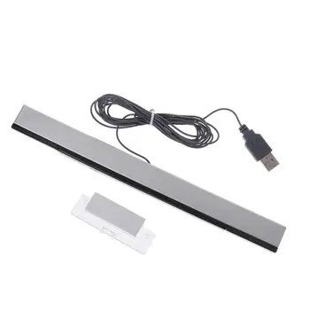 Sensor Bar Wired Receivers IR Signal Ray USB Plug Replacement for Nitendo Remote 
Sensor Bar Wired Receivers IR Signal Ray USB Plug Replacement for Nitendo Remote