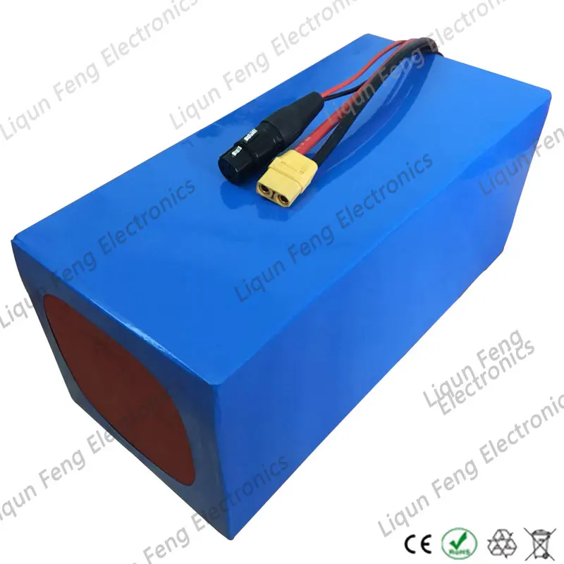 Discount Free Customs Tax 48V 1000W 1500W 2000W Electric Scooter Battery 48V 40AH Electric Bicycle Battery 48V 40AH Lithium ion Battery 3