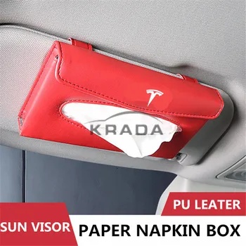 1PC Universal Paper Napkin Box For Tesla Model X Model 3 Model S Car Sun Visor Tissue Box Sunshade Storage Bag Car Accessories
1PC Universal Paper Napkin Box For Tesla Model X Model 3 Model S Car Sun Visor Tissue Box Sunshade Storage Bag Car Accessories