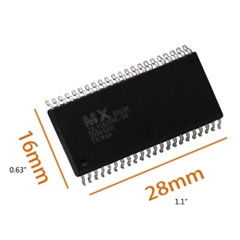 Replace BIOS Chip MX29LV160TMC-90 Bootloader for Dreamcast VA1 VA2 Motherboad 203A
Replace BIOS Chip MX29LV160TMC-90 Bootloader for Dreamcast VA1 VA2 Motherboad 203A