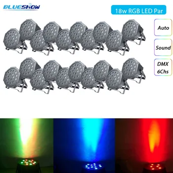 20pcs/lot, LED Flat Par 18x1W RGB Color Lighting Strobe DMX Controller For Disco DJ Music Party Club Dance Floor Bar Light
20pcs/lot, LED Flat Par 18x1W RGB Color Lighting Strobe DMX Controller For Disco DJ Music Party Club Dance Floor Bar Light
