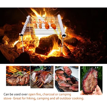 1Set Portable Camping Grill - a lightweight Multi-function Universal Barbecue Accessories BBQ Grill for Home for Camping
1Set Portable Camping Grill - a lightweight Multi-function Universal Barbecue Accessories BBQ Grill for Home for Camping