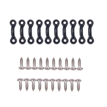 With 20 Screws For Kayaks Lightweight Durable Fixed Pad Eye C Buckle Set Canoe Boat Accessories Rigging Kit Nylon Deck Loop
With 20 Screws For Kayaks Lightweight Durable Fixed Pad Eye C Buckle Set Canoe Boat Accessories Rigging Kit Nylon Deck Loop