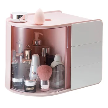 High Capacity Cosmetics Storage Box Waterproof And Dustproof Bathroom Large Makeup Organizer Skin Care Jewelry Storage Drawer
High Capacity Cosmetics Storage Box Waterproof And Dustproof Bathroom Large Makeup Organizer Skin Care Jewelry Storage Drawer