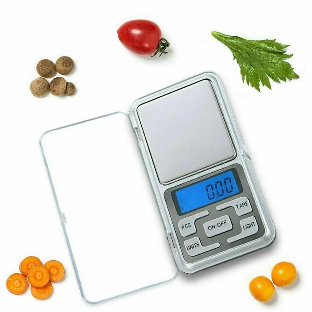 Electronic Digital Pocket Scale 0.01g Precision Mini Jewelry Weighing Scale Backlight Scales for Kitchen 100/200/300/500g
Electronic Digital Pocket Scale 0.01g Precision Mini Jewelry Weighing Scale Backlight Scales for Kitchen 100/200/300/500g