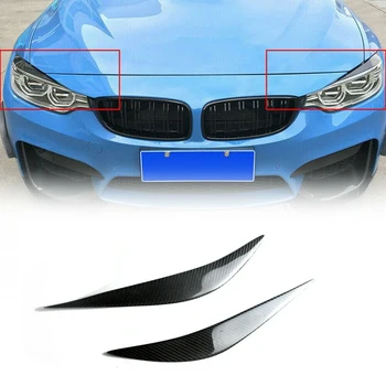 Carbon Fiber Headlights Eyebrow Eyelid Sticker Cover Trim for BMW-4 Series F80 M3 F82 F83 M4 2014-2018
Carbon Fiber Headlights Eyebrow Eyelid Sticker Cover Trim for BMW-4 Series F80 M3 F82 F83 M4 2014-2018