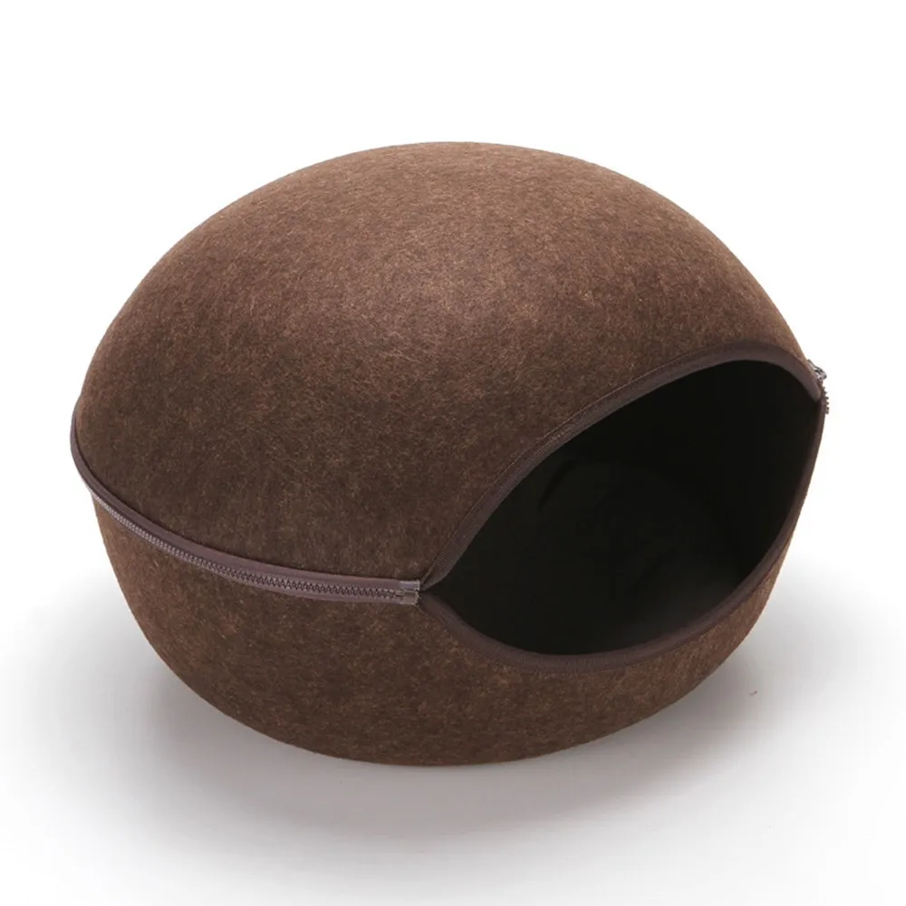 1 PC Egg Shape Dog Cat Bed All Around Cat Nest Winter Warm Pet House Zipper Felt Cloth Detachable Cushion Mat Cat Sleeping Bag 
1 PC Egg Shape Dog Cat Bed All Around Cat Nest Winter Warm Pet House Zipper Felt Cloth Detachable Cushion Mat Cat Sleeping Bag