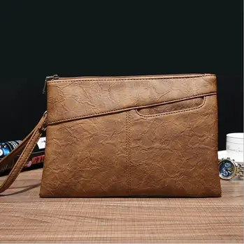 Solid color business casual envelope bag clutch bag retro file bag briefcase tide men and women hand bag
Solid color business casual envelope bag clutch bag retro file bag briefcase tide men and women hand bag