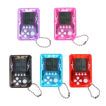 Mini Classic Game Machine Children's Handheld Retro Nostalgic Mini Game Console With Keychain Tetris Video Game Color Randomly
Mini Classic Game Machine Children's Handheld Retro Nostalgic Mini Game Console With Keychain Tetris Video Game Color Randomly
