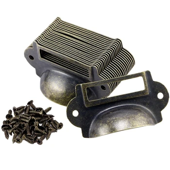 20PCS File Name Card File Cabinet Handles Label Holder Antique Bronze Drawer Label Pull Cabinet Frame Handle File Name
20PCS File Name Card File Cabinet Handles Label Holder Antique Bronze Drawer Label Pull Cabinet Frame Handle File Name