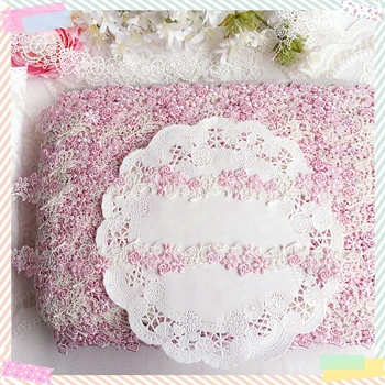 2.5cm 0.98" Wide (5Yards/lot) Water Soluble Lace,Embroidery Venise Lace Trim in Pink+Ivory,Lovely Lace
2.5cm 0.98" Wide (5Yards/lot) Water Soluble Lace,Embroidery Venise Lace Trim in Pink+Ivory,Lovely Lace