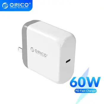 ORICO PD 60W Quick Charger USB PD Charger 30W/45W QC Type-C PD for iPhone Huawei iPad Pro Macbook Fast Charging
ORICO PD 60W Quick Charger USB PD Charger 30W/45W QC Type-C PD for iPhone Huawei iPad Pro Macbook Fast Charging