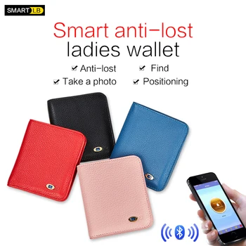 woman's Genuine Leather Anti Lost Intelligent Bluetooth Smart GPS Wallet Purse Male Card Holders Card Case Suit
woman's Genuine Leather Anti Lost Intelligent Bluetooth Smart GPS Wallet Purse Male Card Holders Card Case Suit