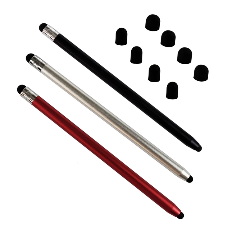 Dual Tips Stylus Pen Capacitive Touch Screen Drawing Pen for iPad 10.2 iPhone 8 Phone for Samsung Smartphone Tablet PC Pencil
Dual Tips Stylus Pen Capacitive Touch Screen Drawing Pen for iPad 10.2 iPhone 8 Phone for Samsung Smartphone Tablet PC Pencil