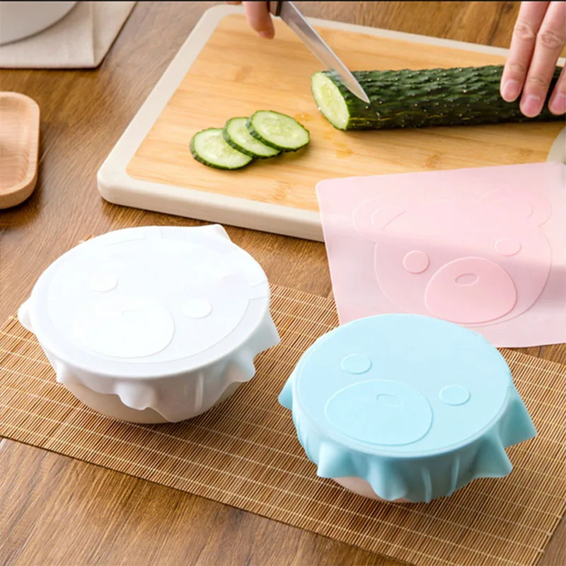 Multifunction Keeping Food Fresh Silicone High Stretch Food Wraps Seal Cover Reusable Lovely Small Bear Stretch Lid
Multifunction Keeping Food Fresh Silicone High Stretch Food Wraps Seal Cover Reusable Lovely Small Bear Stretch Lid