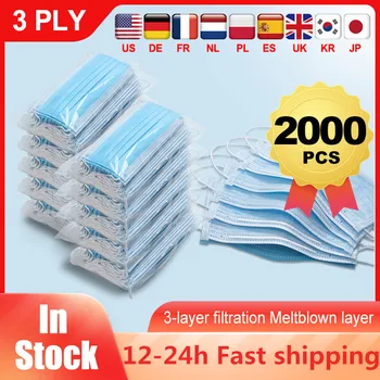 2-200pcs Mask Medical Mask Surgical Mask Disposable Non Wove Mask With Box 3 Layer Ply Filter Mask Fast Delivery Earloops Masks 
2-200pcs Mask Medical Mask Surgical Mask Disposable Non Wove Mask With Box 3 Layer Ply Filter Mask Fast Delivery Earloops Masks