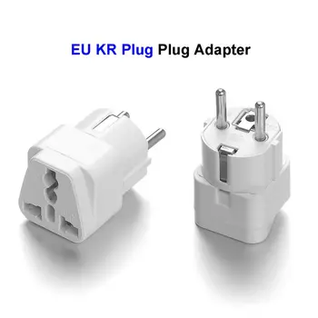 EU Plug Adapter 250V 10/16A Travel Adapter AU UK US To EU European KR Swiss Brasil Plug Adapter Universal Converter Outlet
EU Plug Adapter 250V 10/16A Travel Adapter AU UK US To EU European KR Swiss Brasil Plug Adapter Universal Converter Outlet