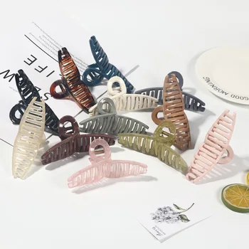 12Pcs/Set Solid Color Plastic Hair Claw Hairpins For Girls Bathe Hair Clip Bezel For Hair Woman Wholesale Hair Accessories
12Pcs/Set Solid Color Plastic Hair Claw Hairpins For Girls Bathe Hair Clip Bezel For Hair Woman Wholesale Hair Accessories