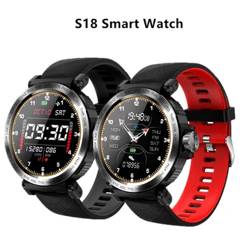 S18 Sport IP68 Waterproof Smart Watch Full Touch Screen Men Clock Heart Rate Monitor Smartwatch Fitness Tracker Bracelet
S18 Sport IP68 Waterproof Smart Watch Full Touch Screen Men Clock Heart Rate Monitor Smartwatch Fitness Tracker Bracelet